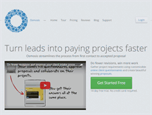 Tablet Screenshot of getosmosis.com